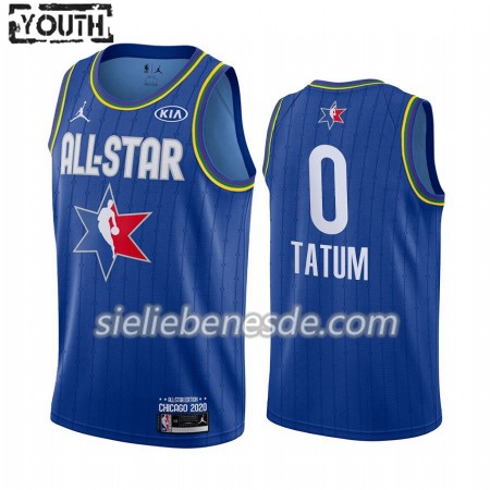 Kinder NBA Boston Celtics Trikot Jayson Tatum 0 2020 All-Star Jordan Brand Blau Swingman